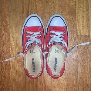 All Star Converse Chuck Taylors Red Unisex